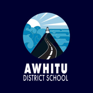 Awhitu school - Kids Twill Bucket Hat w/Toggle Design